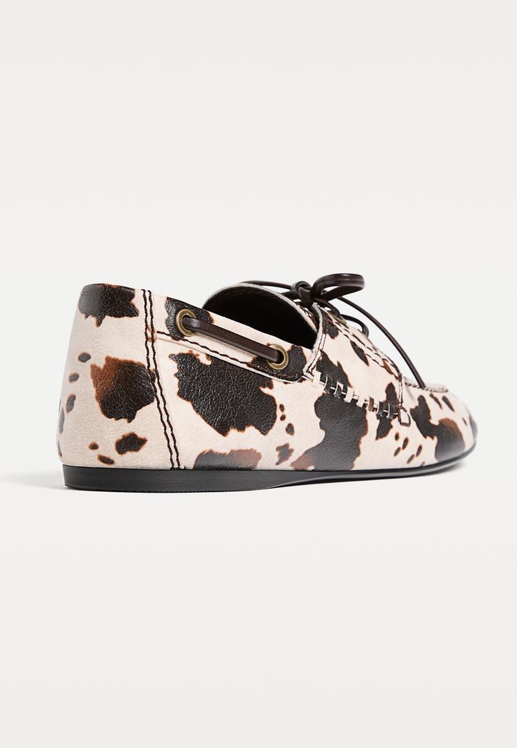 mocasines soft print animal