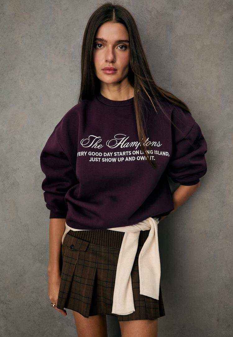 sudadera bordada