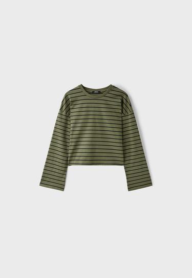 Kimono sleeve top — Khaki 8