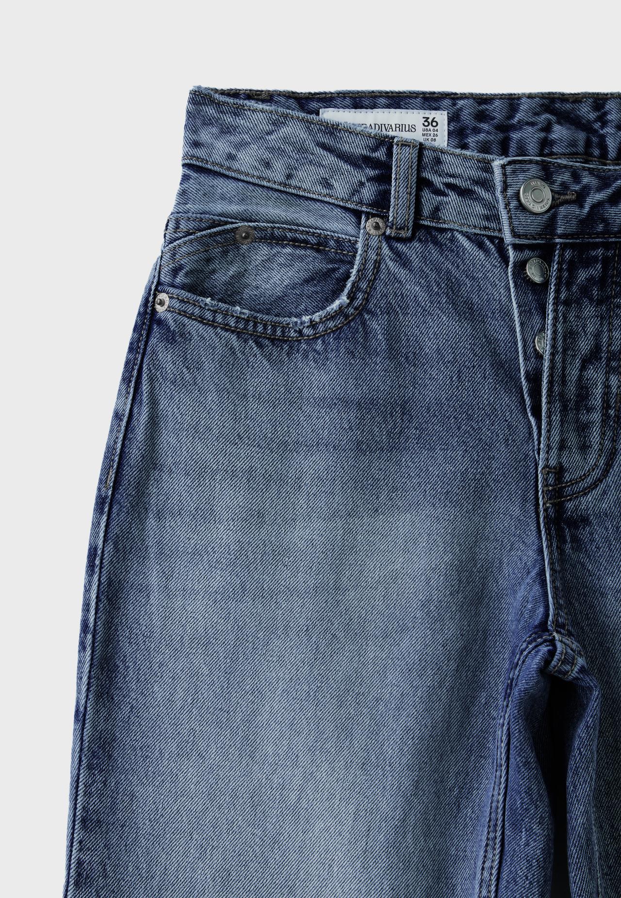 Slim straight fit jeans — MEDIUM DENIM WASH