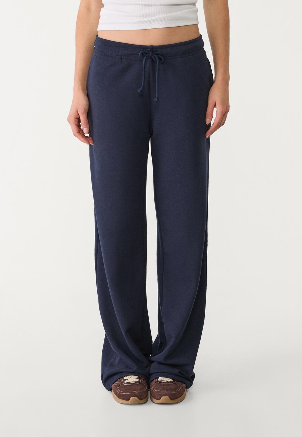 Pantalon jogger jambe large