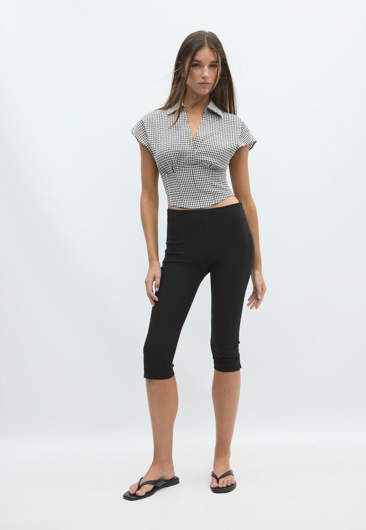 chemise a carreaux avec ceinture