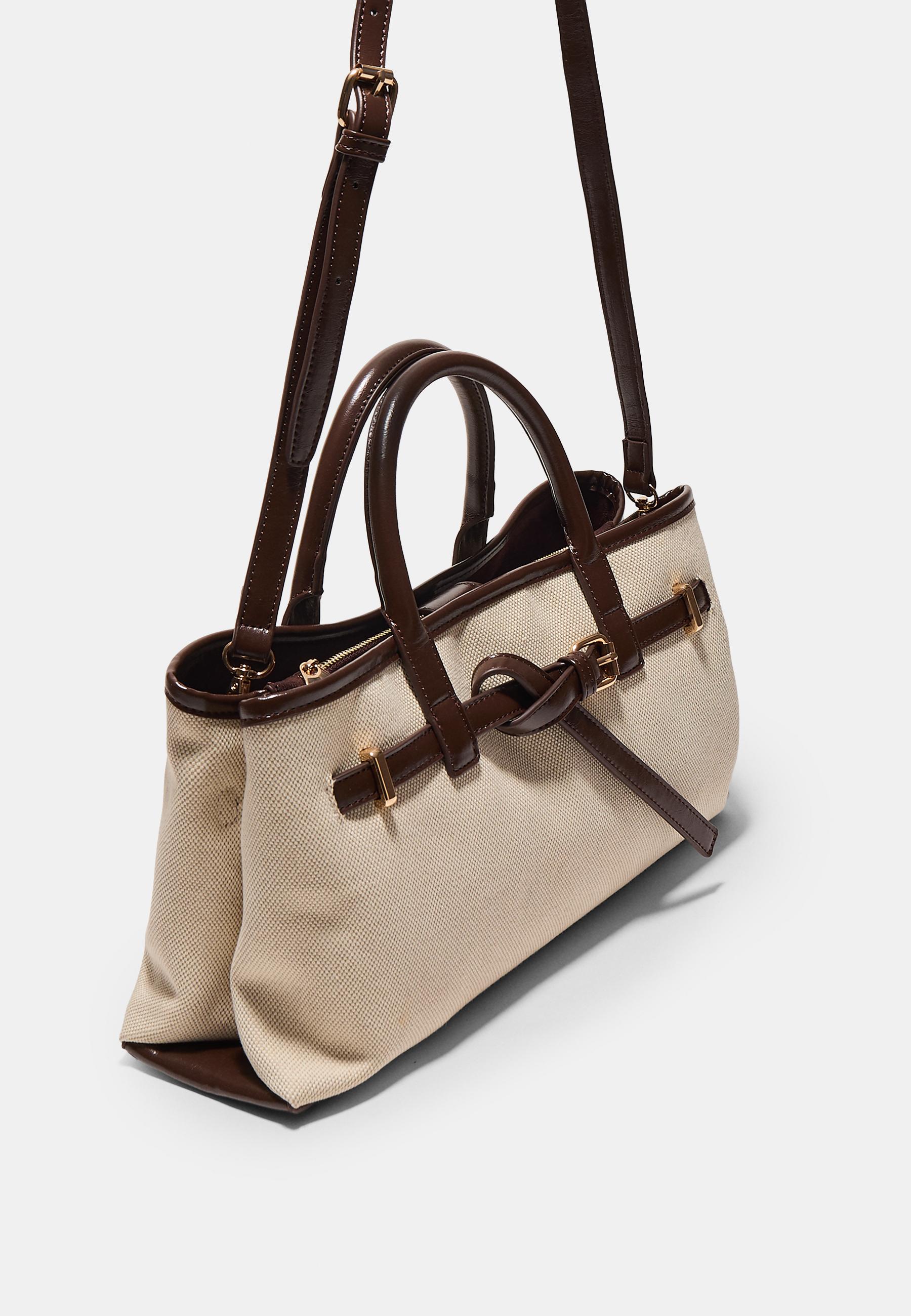 Canvas tote bag — Ecru