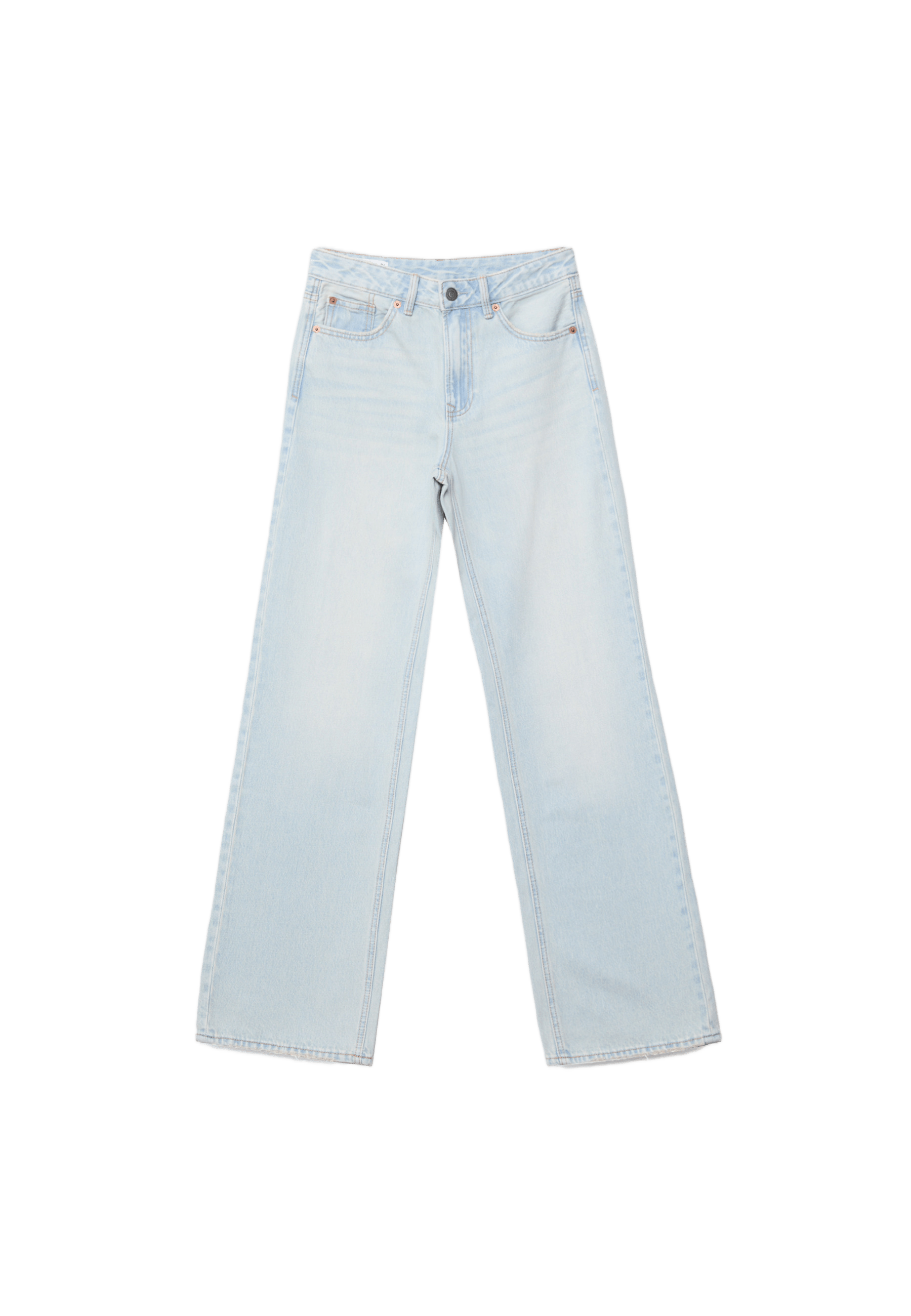 D92 straight fit geniş paça jean - Görsel 10