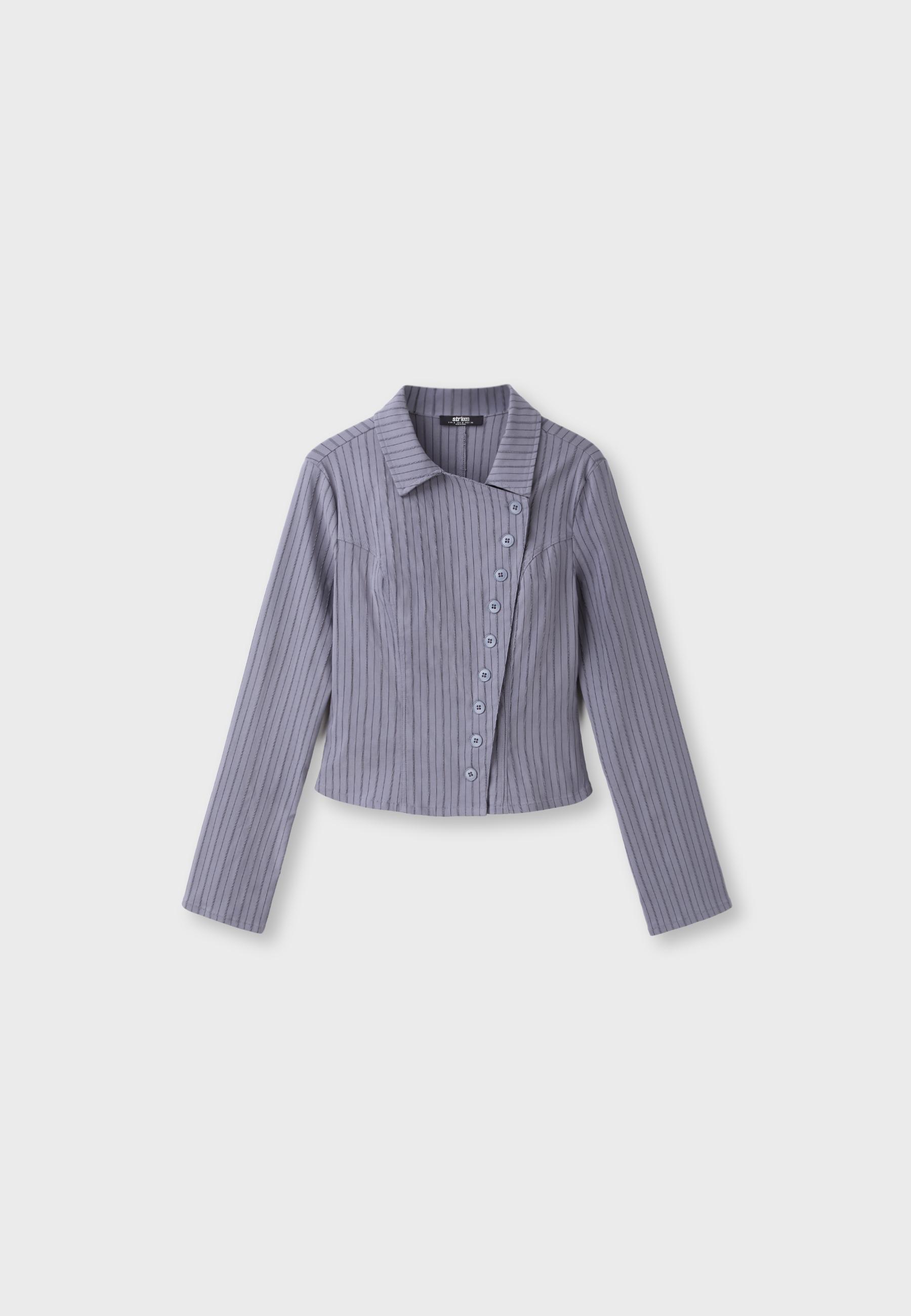Camisa cruzada botones