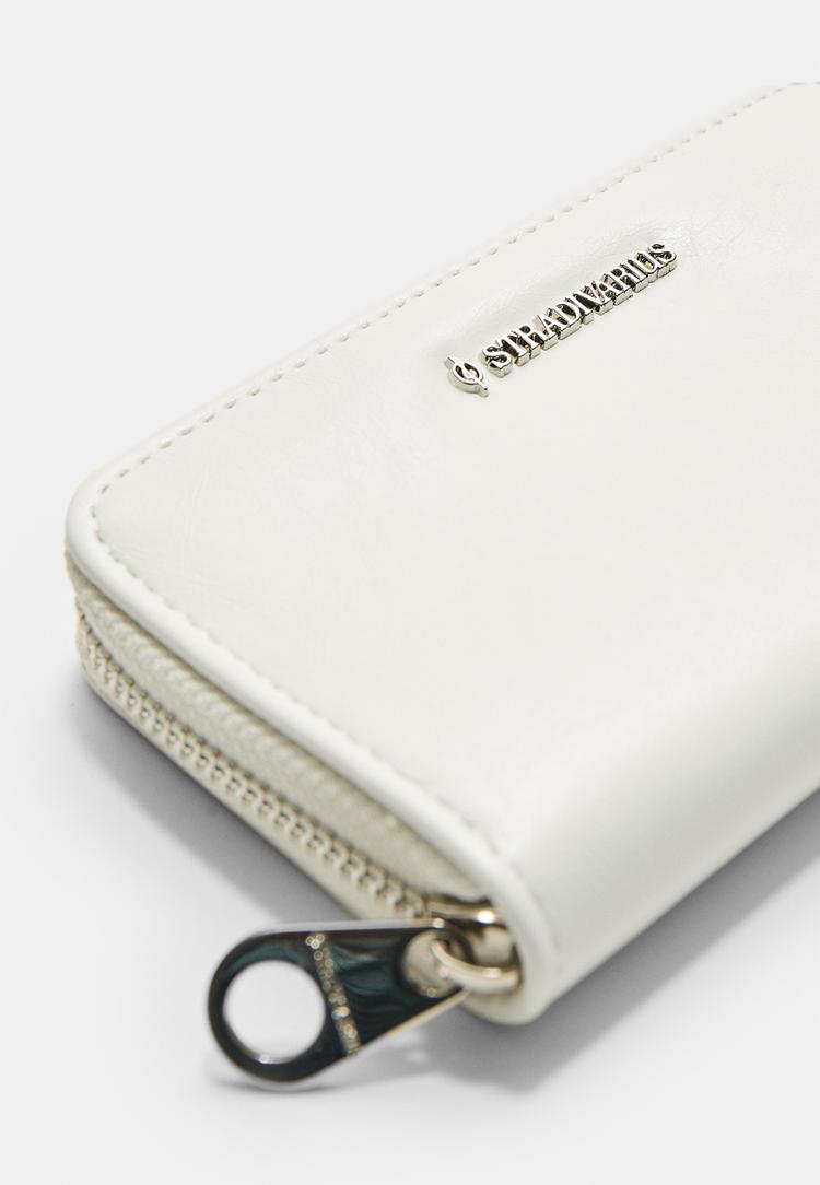 monedero rectangular cremallera