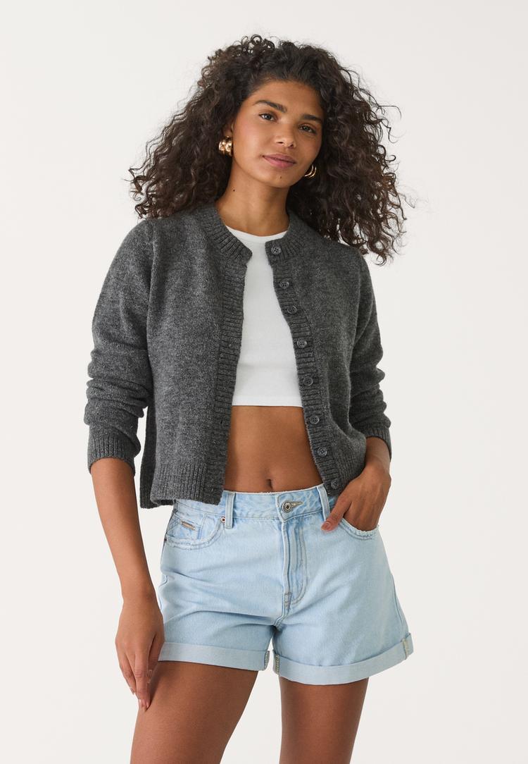 button up knit cardigan