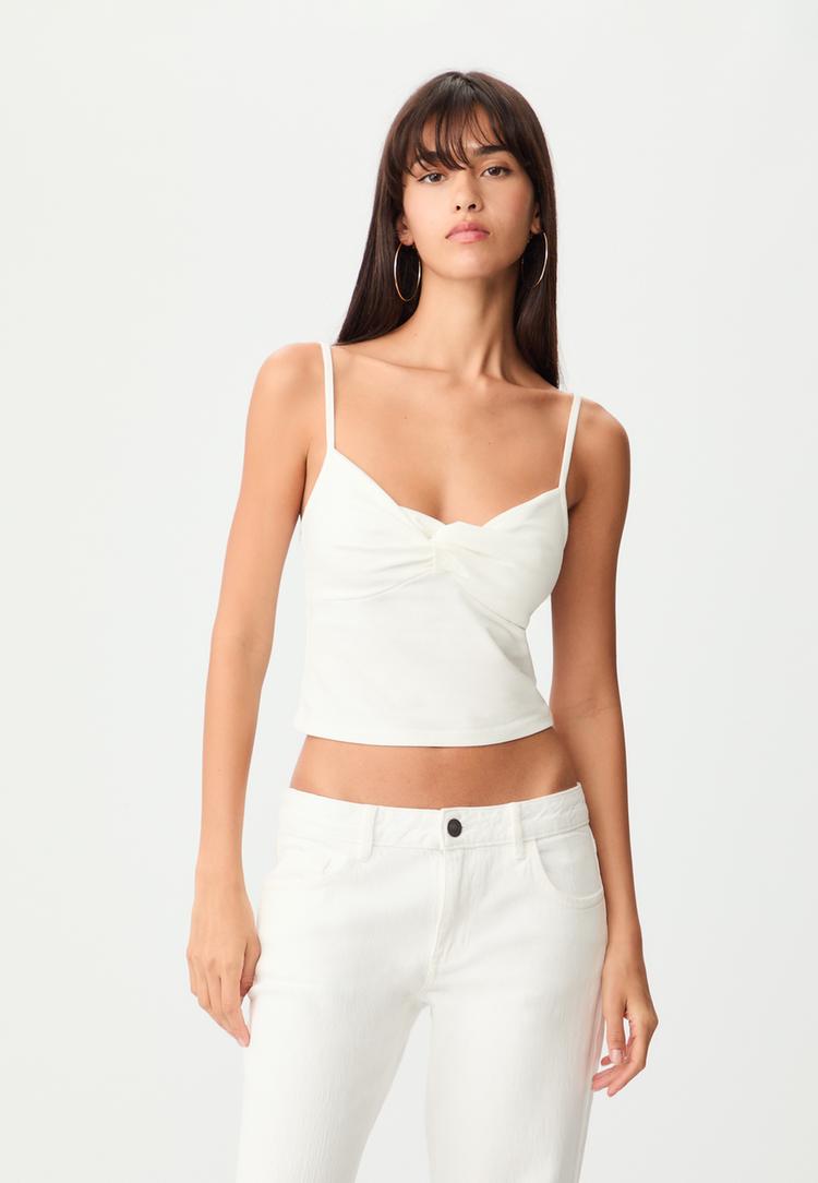 camisola de alcas com no