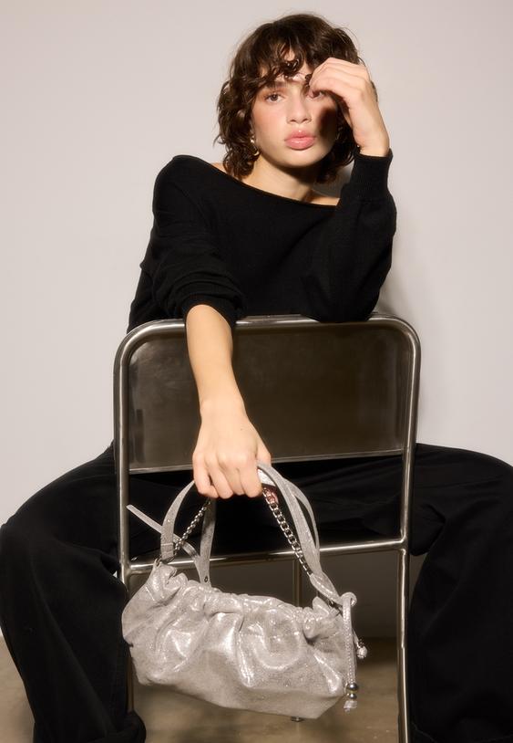 beaded crossbody bag