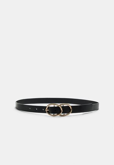 Double buckle belt — Black 5
