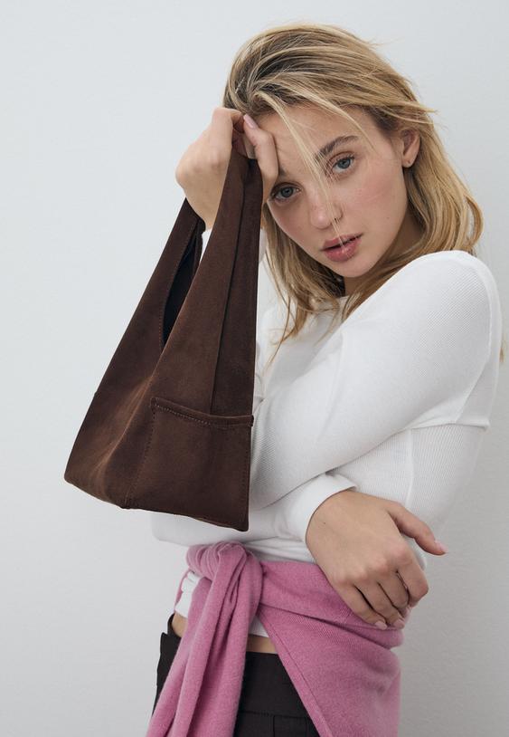 bolso hombro bolsillos