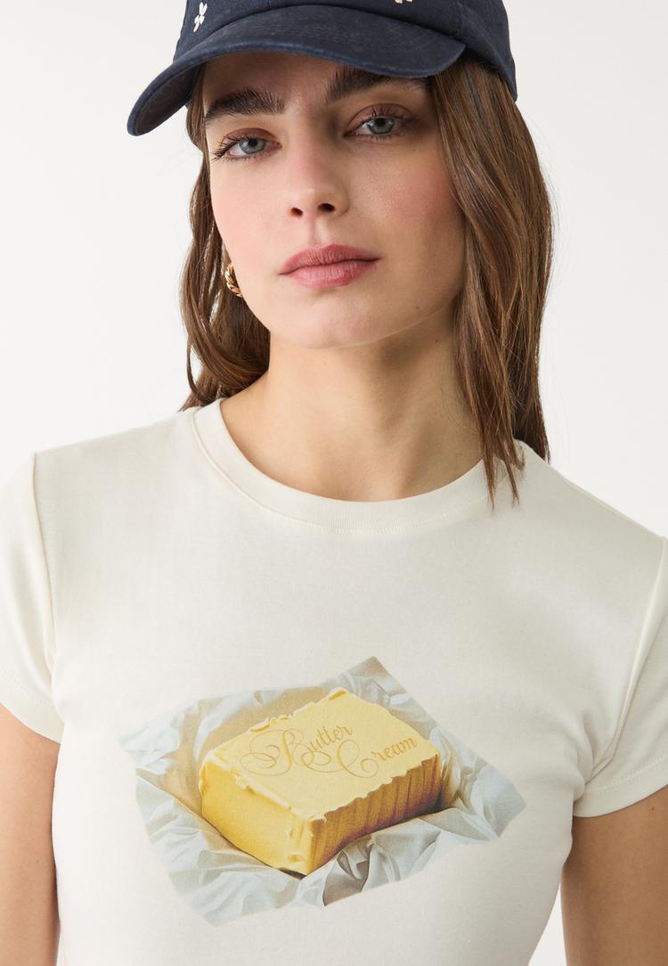 camiseta fitted butter