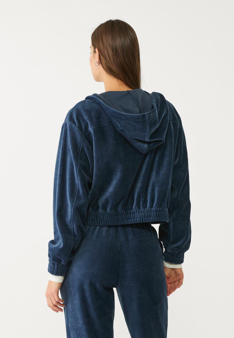 sudadera capucha terciopelo