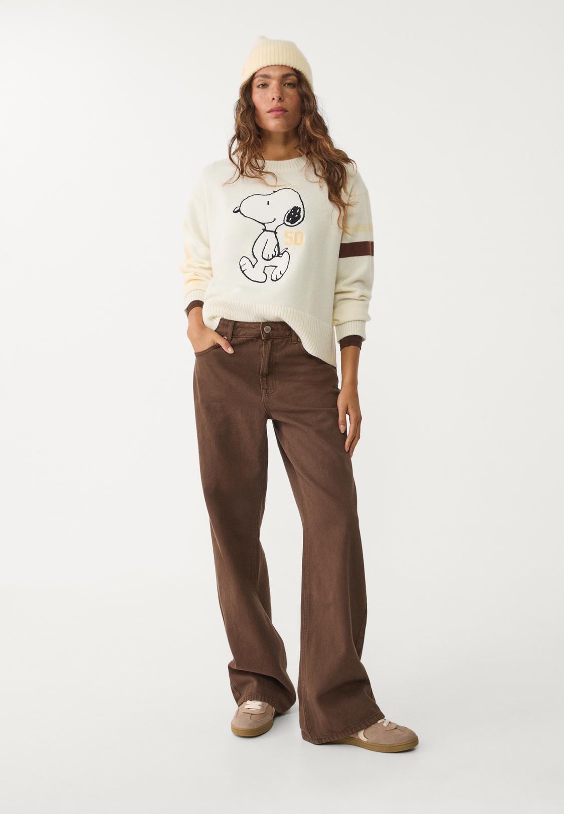 Sudadera Snoopy Sudadera Rosa Mujer Stradivarius Camiseta Snoopy