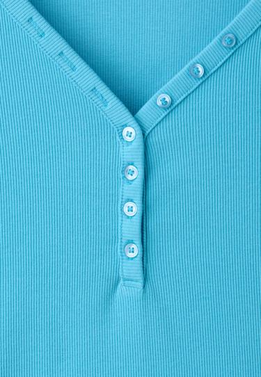 Henley T-shirt — Turquoise 9