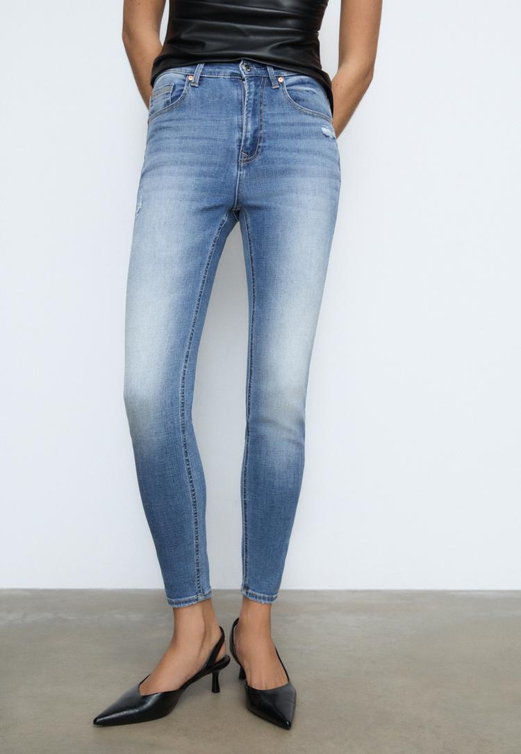 d09 jeans skinny super high waist