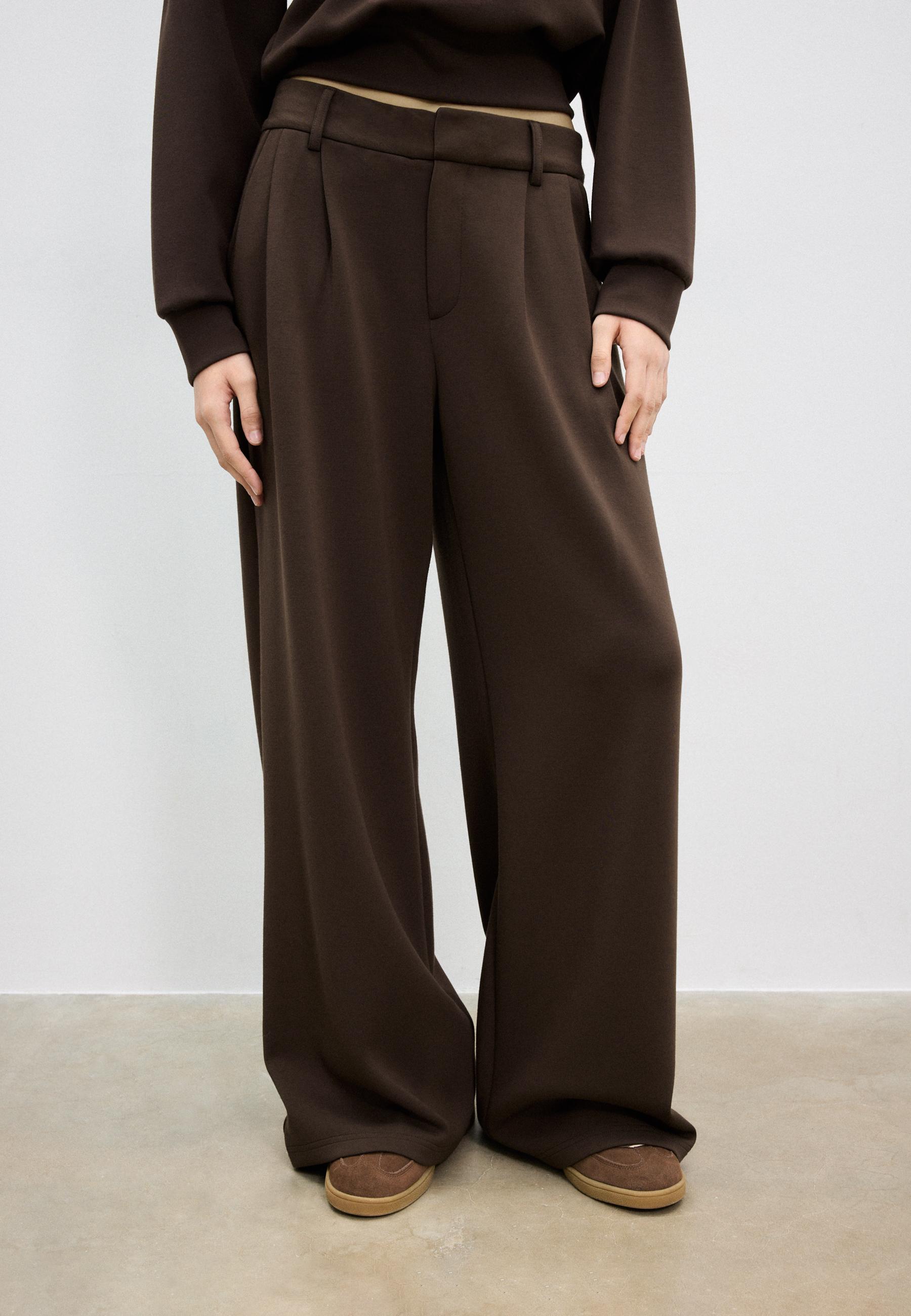 Stradivarius Yumuşak dokulu kumaş pantolon görsel 7