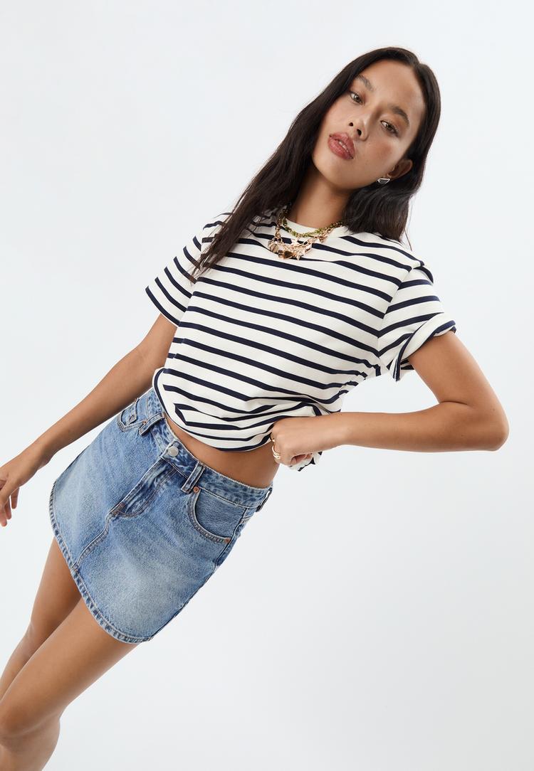 minijupe d60 en jean