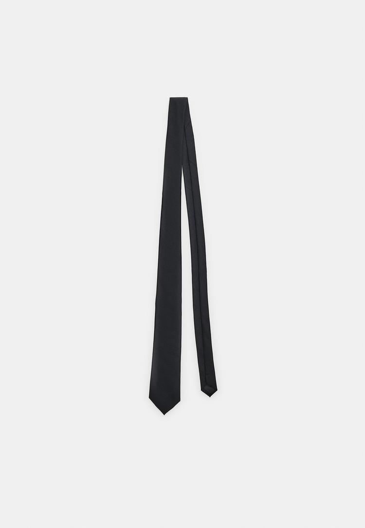 Stradivarius Cravată Uni Negru Os