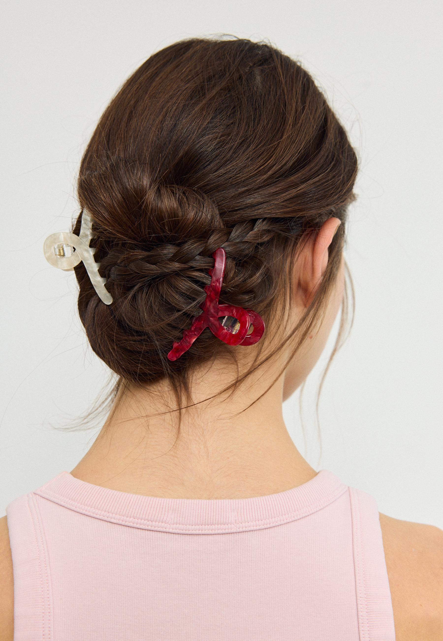 Set of 2 small clips — Red