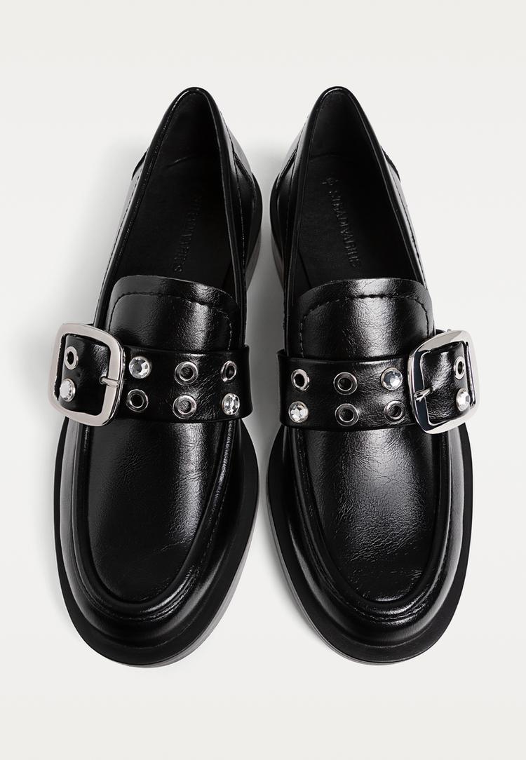mocasines hebilla