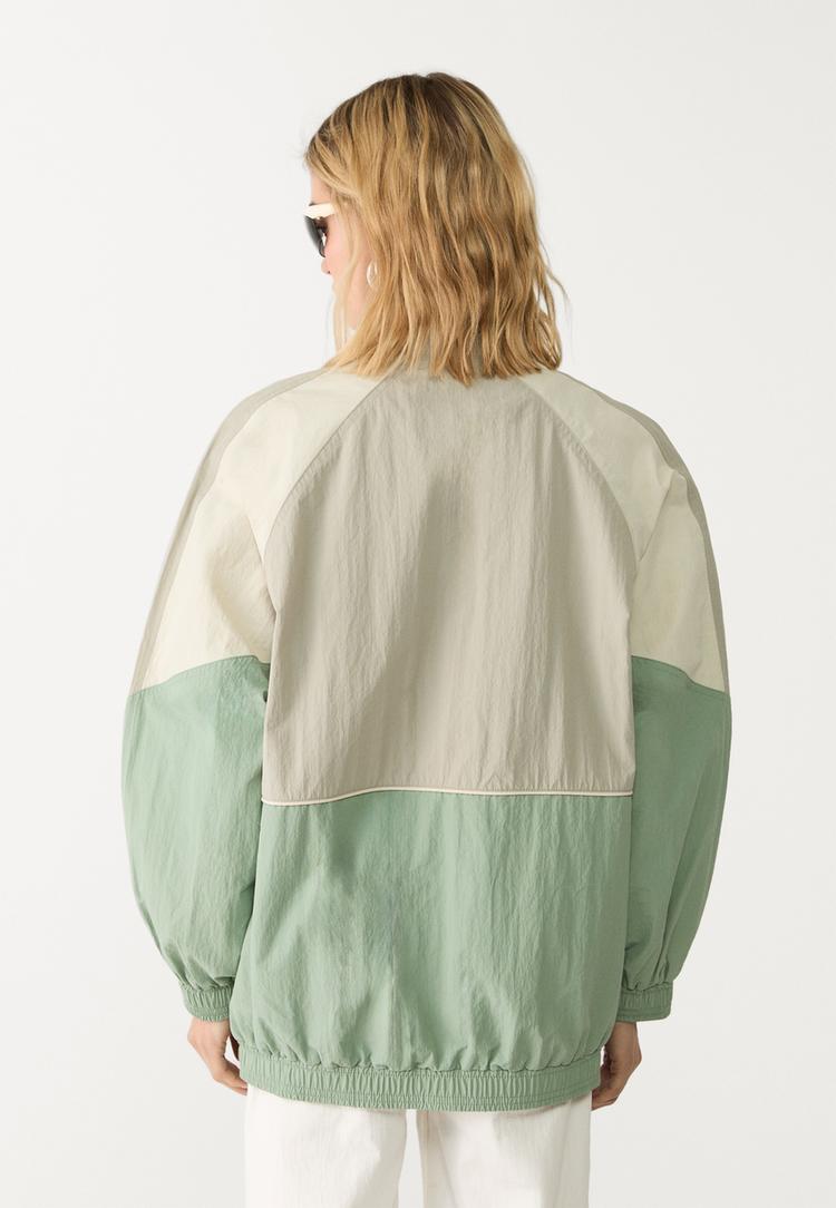cazadora oversize tecnica