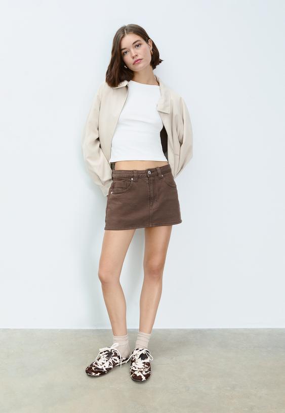 d62 falda pantalon denim