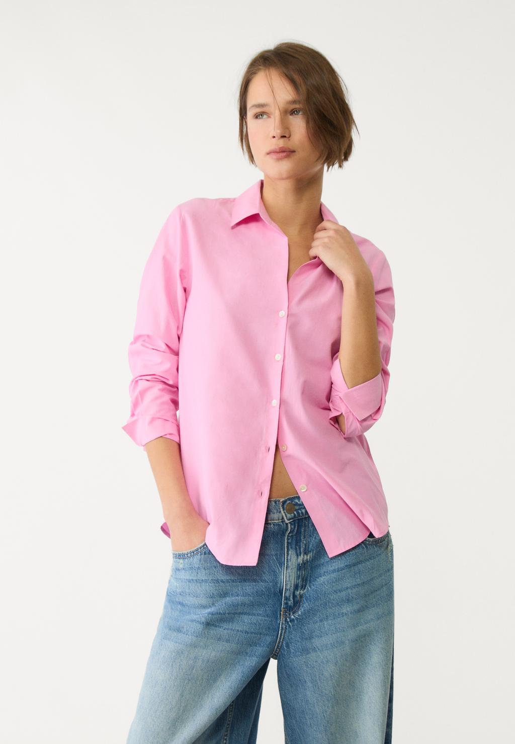 Basic poplin shirt