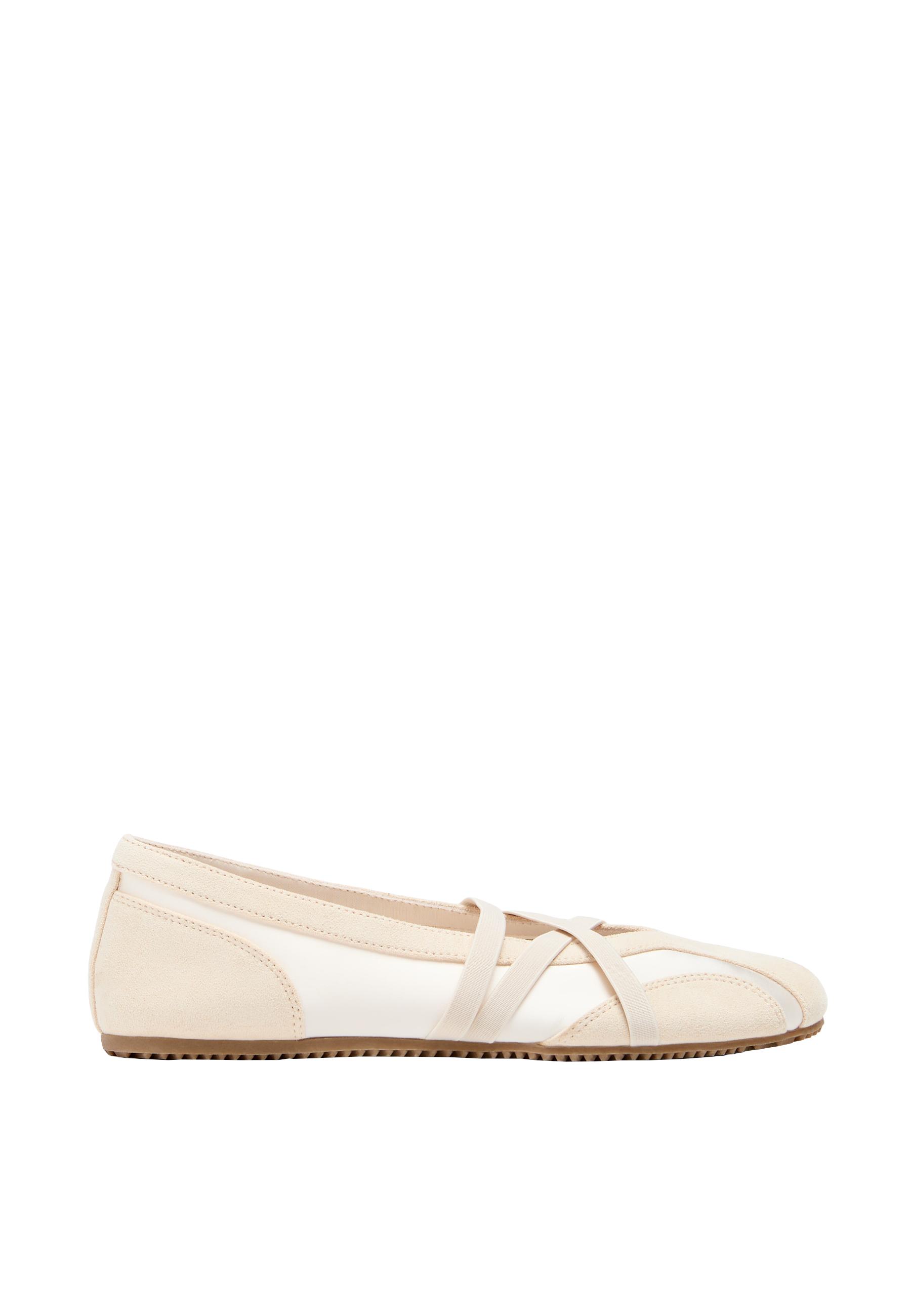 Stradivarius Ekstra esnek çapraz bantlı sneaker görsel 5