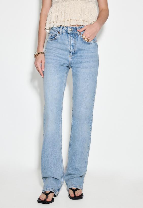 d98 vintage efektli straight fit jean