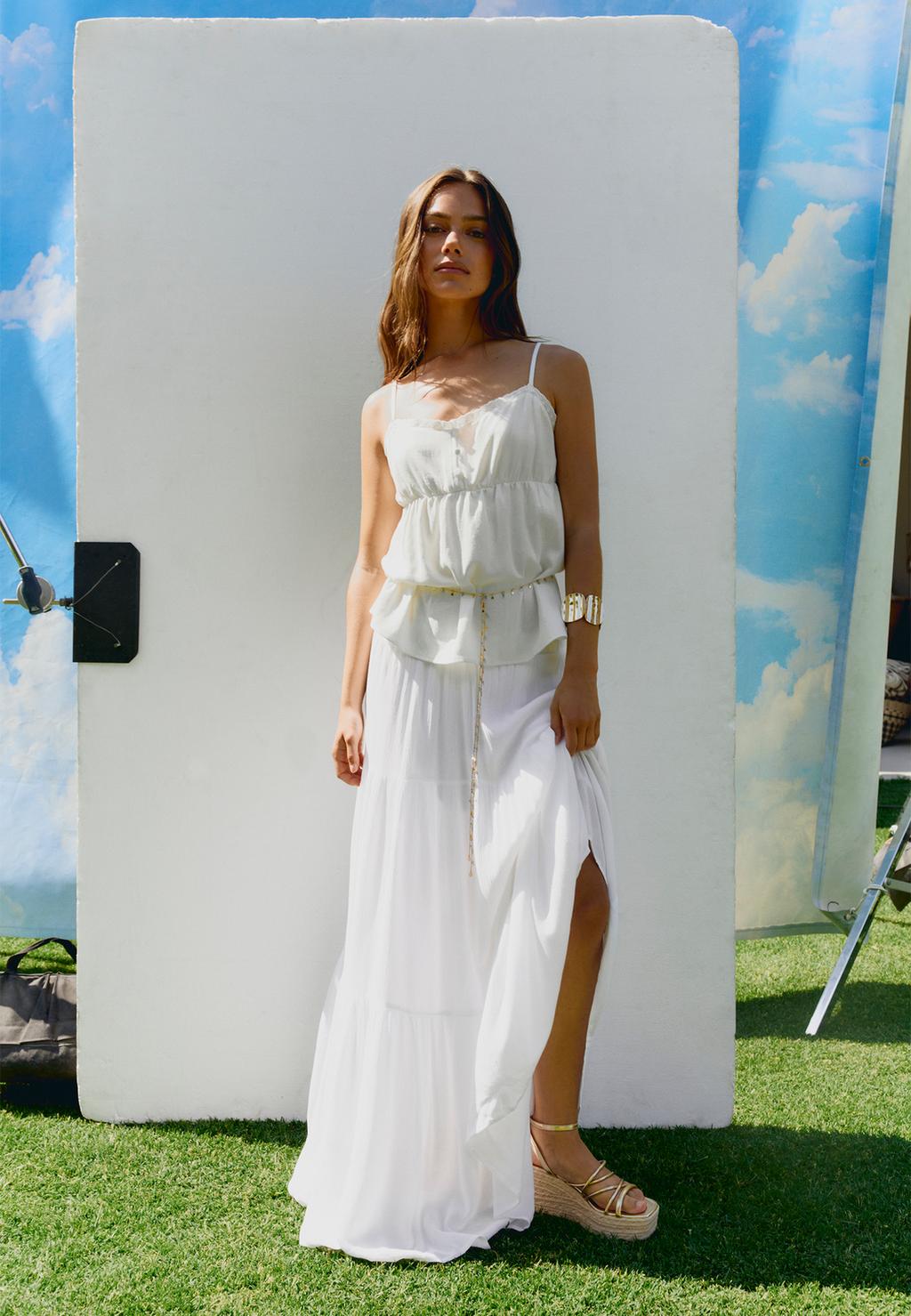 Jupe midi bohème