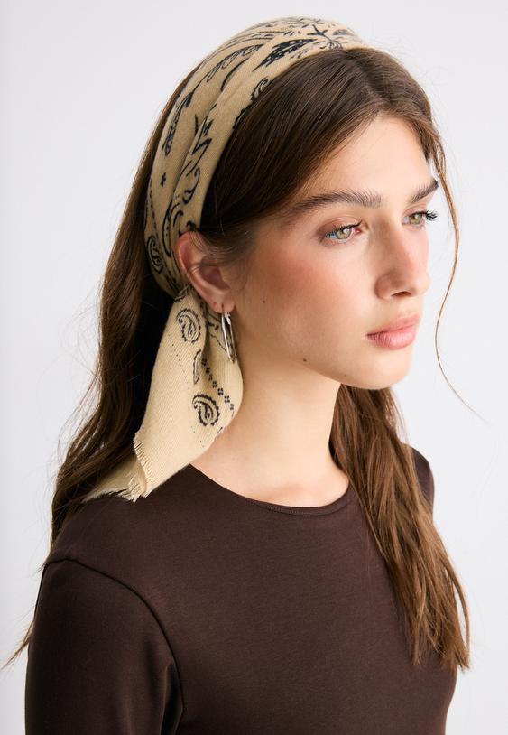 foulard effetto cashmere