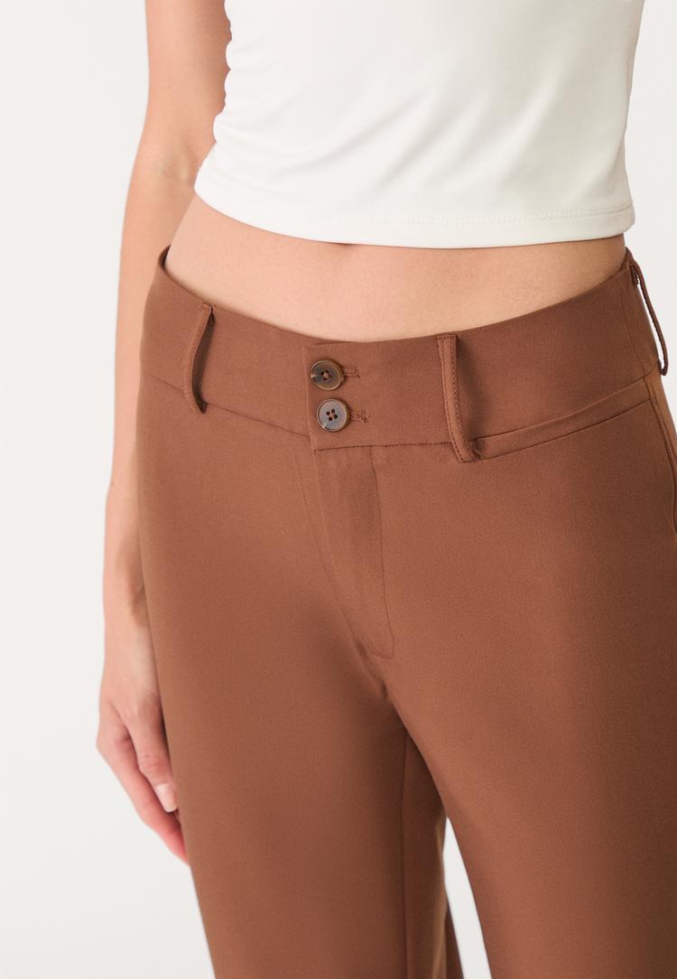 pantalon flare vestir