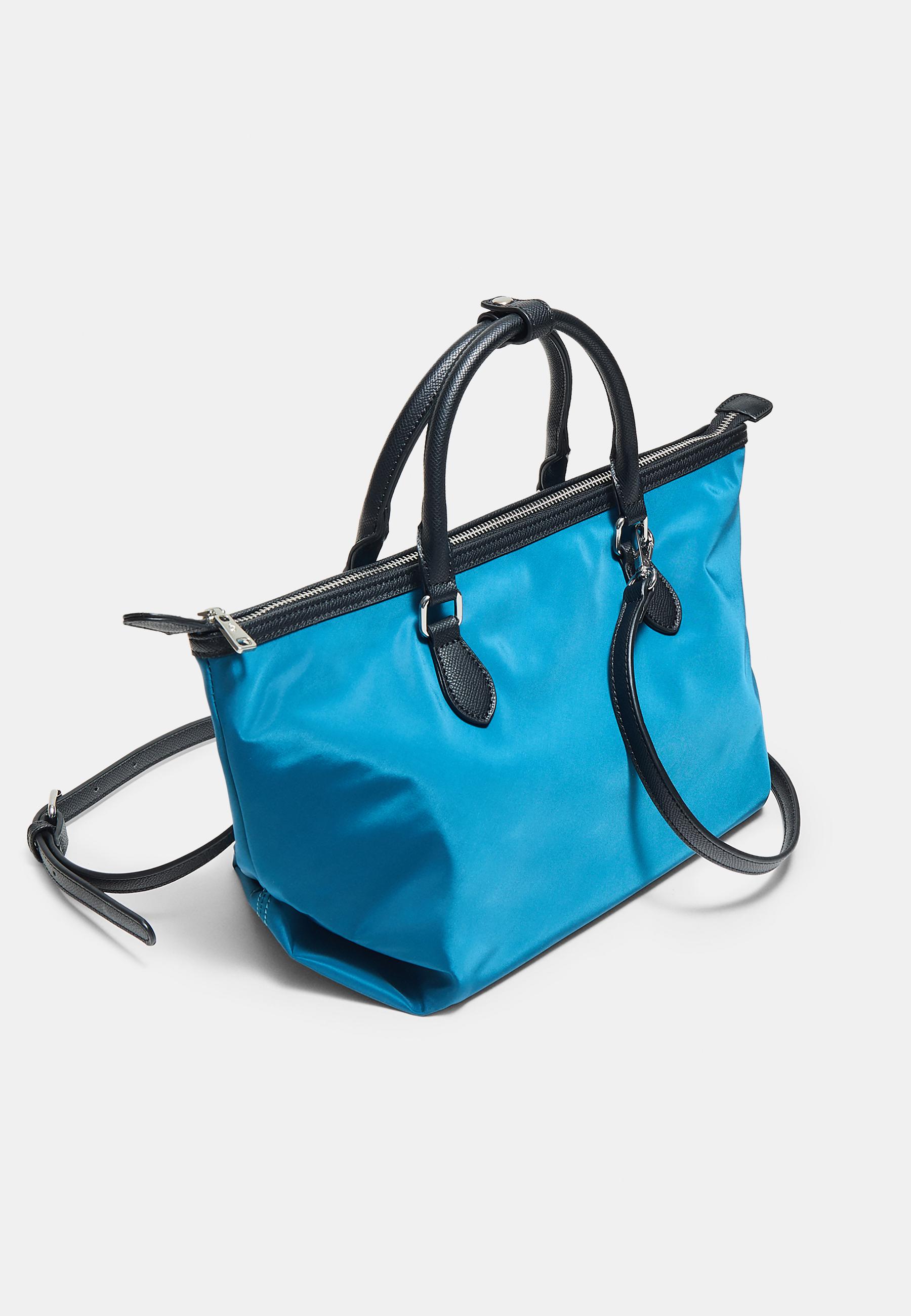 Zipped crossbody bag — Teal