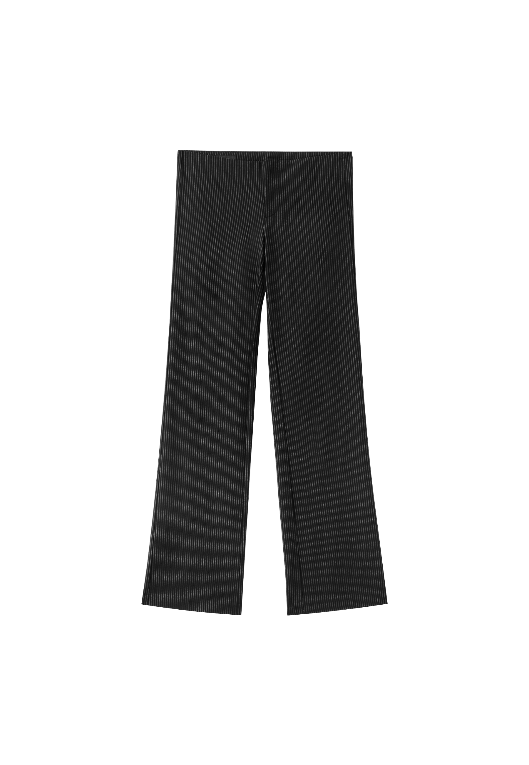 Bengaline bell bottom trousers — Black