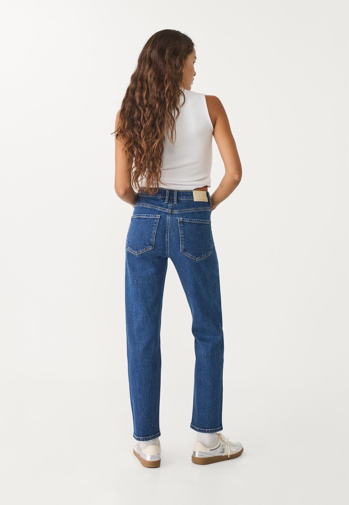Ladies Jeans Stradivarius Slim Fit Mom Jeans Stradivarius Mom Slim