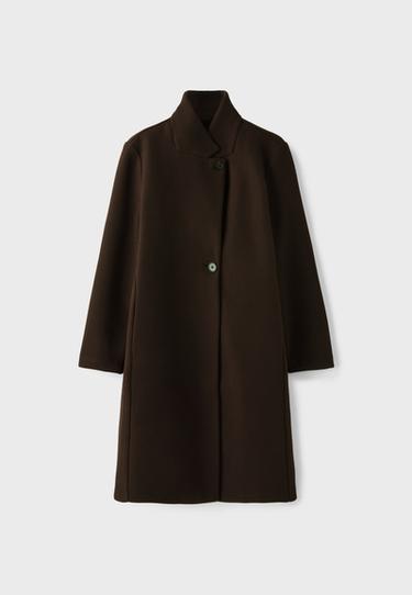 Soft-touch basic coat — Brown 7