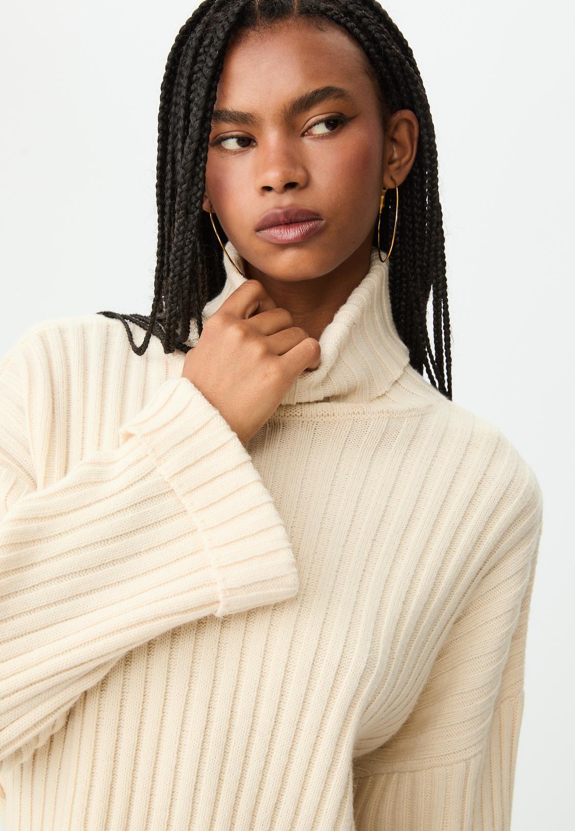 Conjuntos Jersey Punto Mujer Stradivarius Jersey Punto Cuello