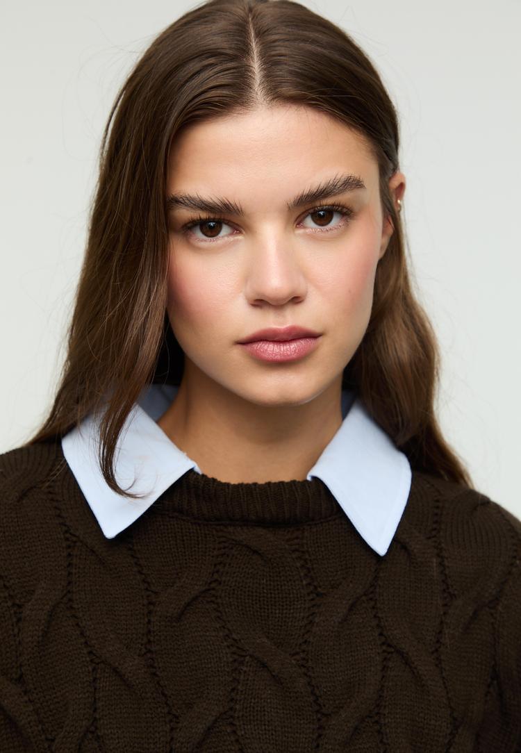 kombinierter-strickpullover