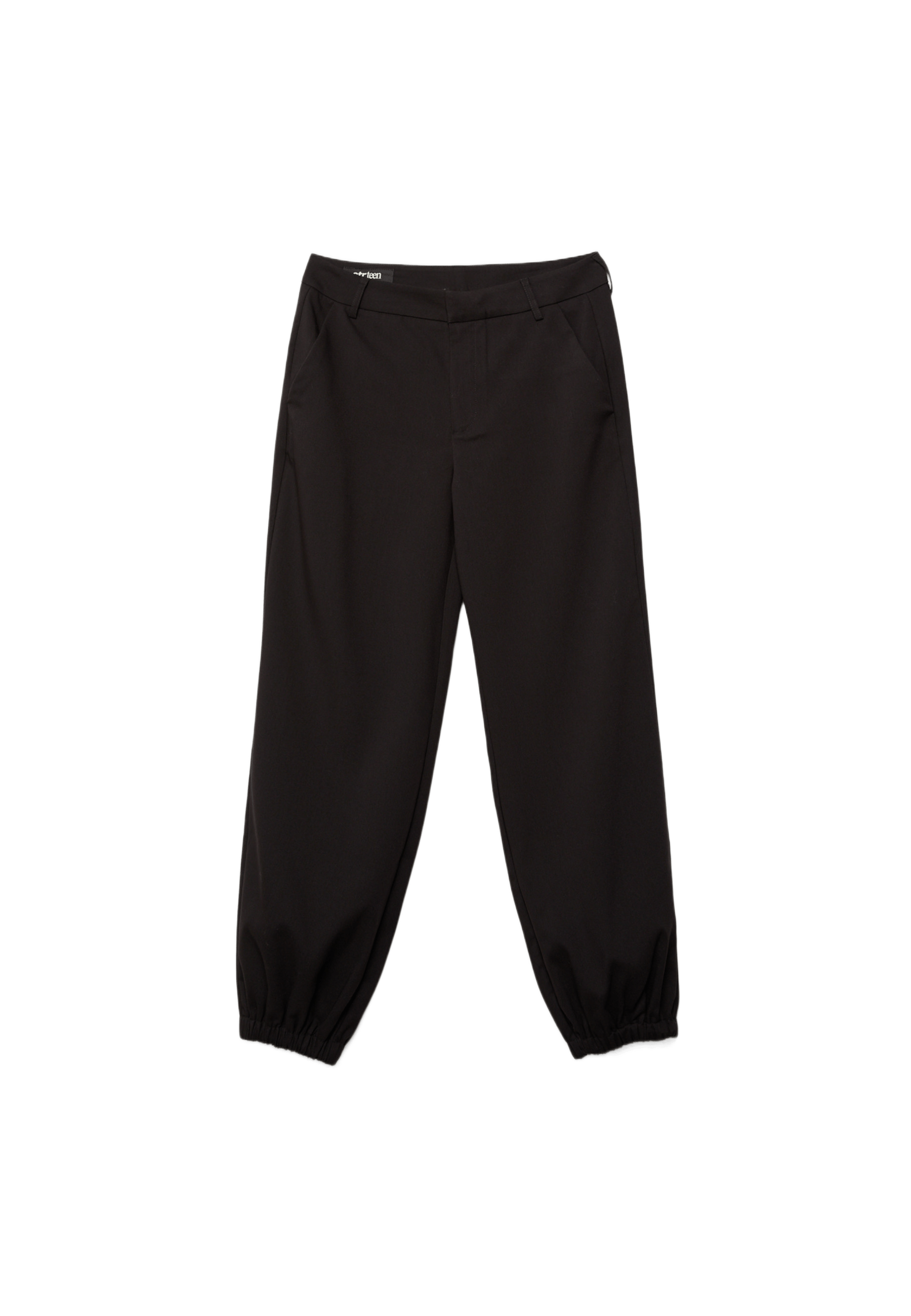 Kumaş jogger pantolon - Görsel 9