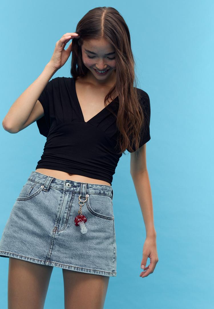 llavero charm mushroom