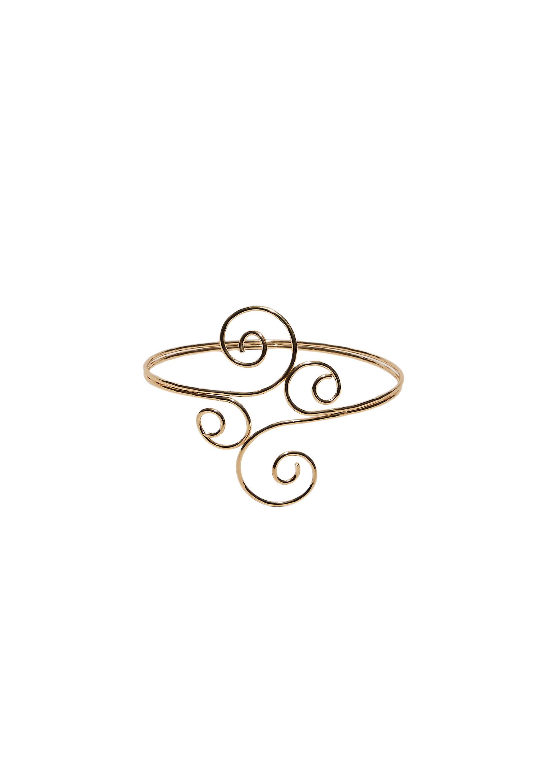 Spiral cuff — Gold