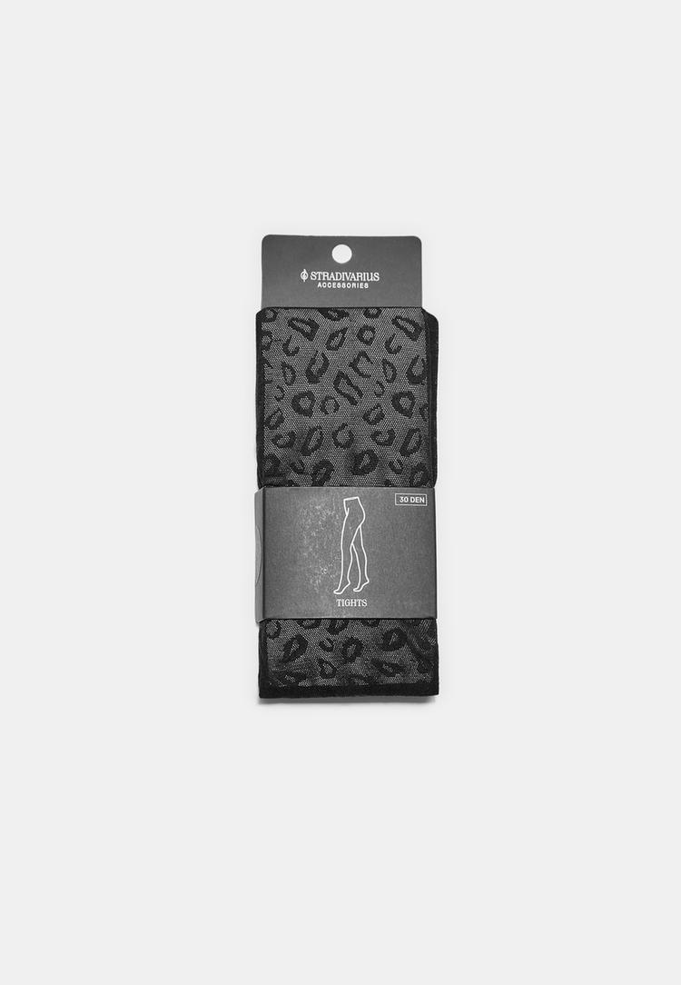 collants de leopardo 30 denier