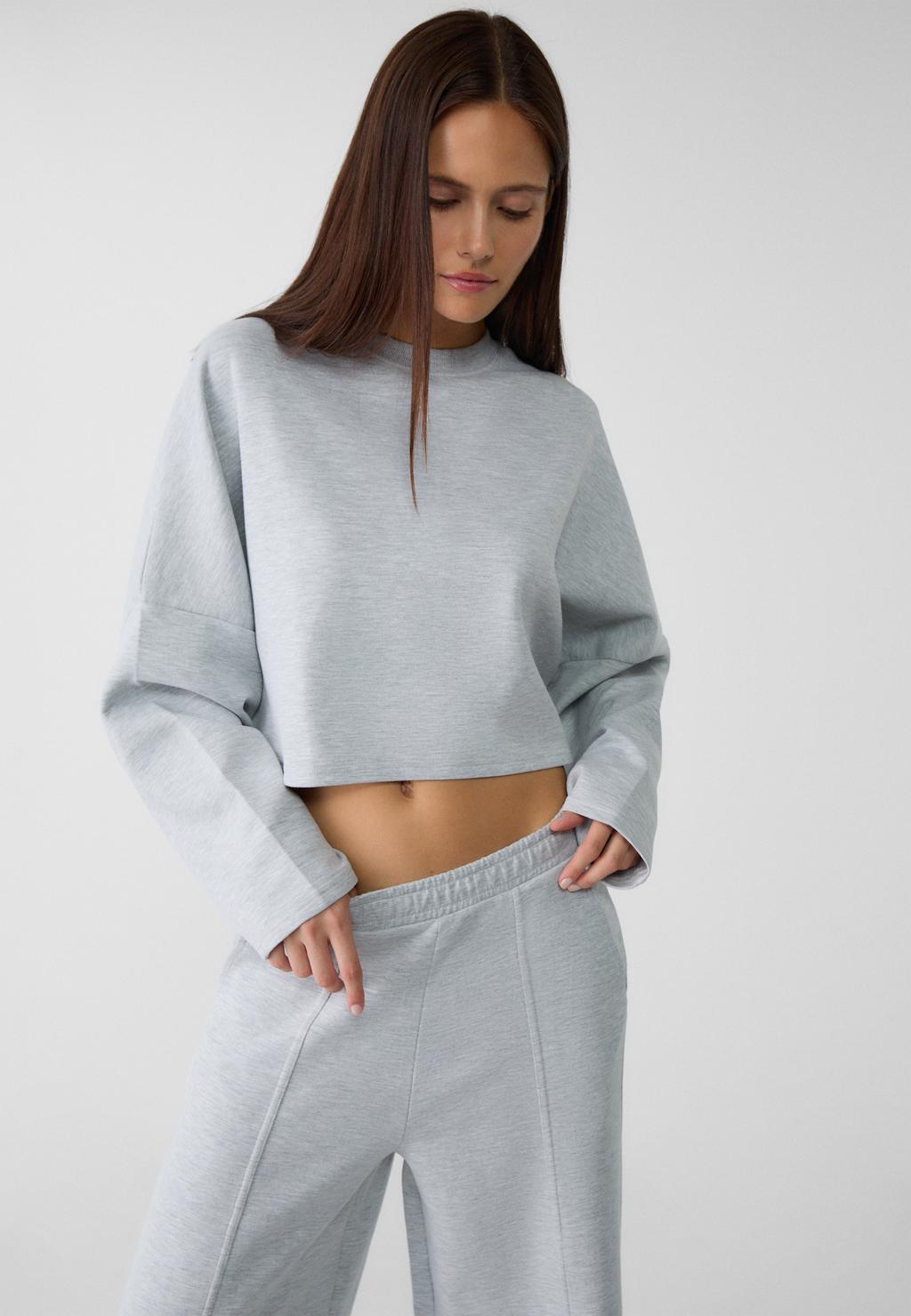 Cropped sweatshirt