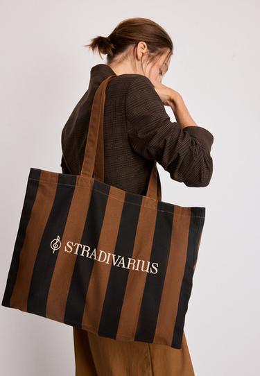 Striped It bag — Brown 2