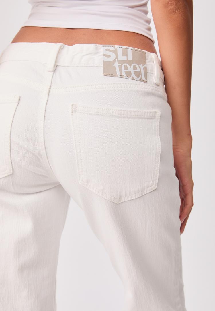 jean flare taille basse