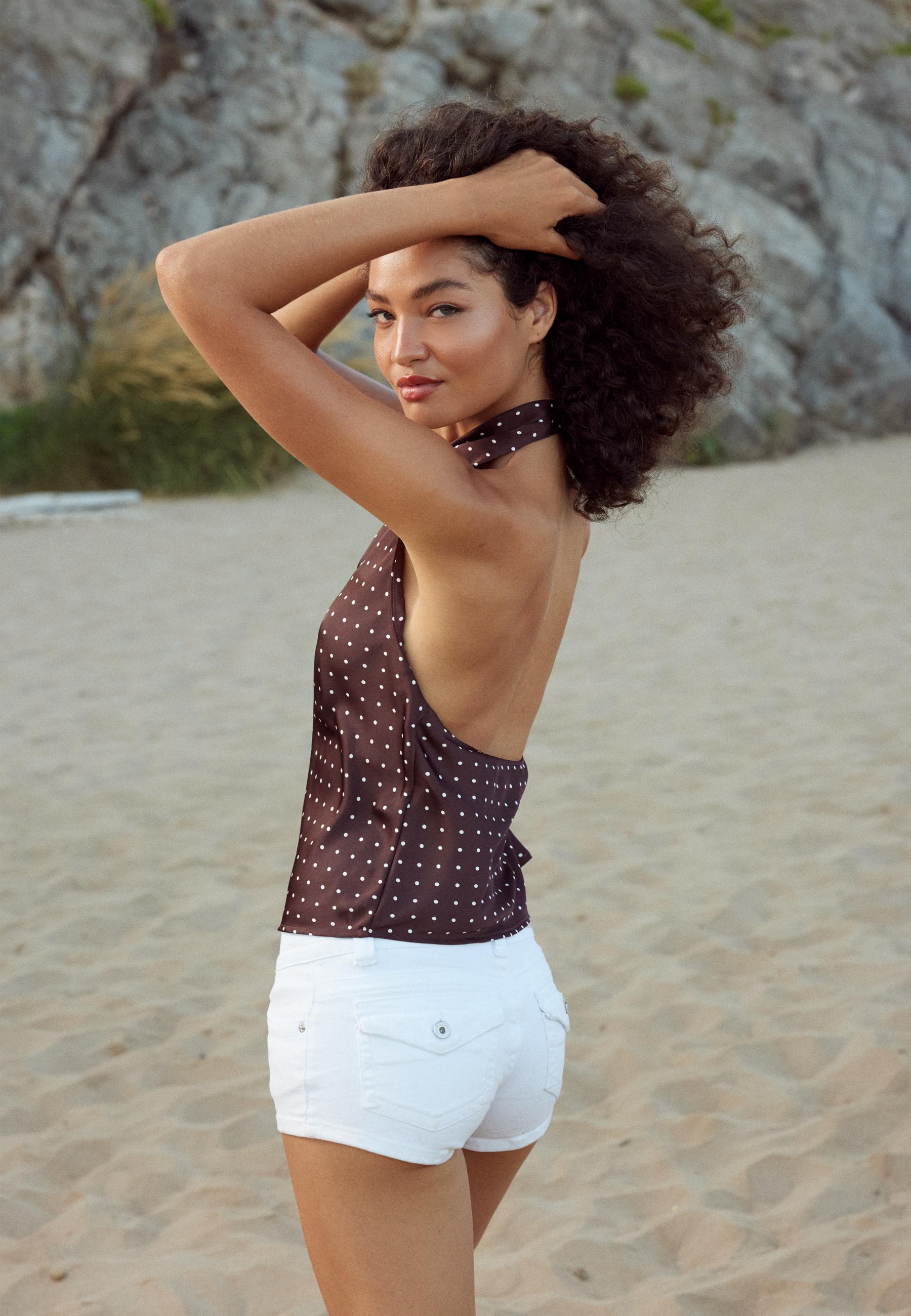 D76 denim mini shorts - Women's fashion | Stradivarius United States