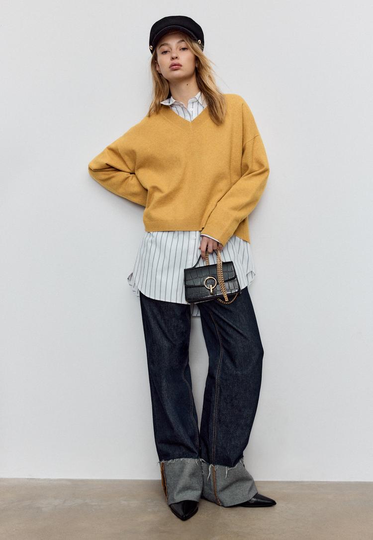 bolso bandolera cierre redondo efecto coco