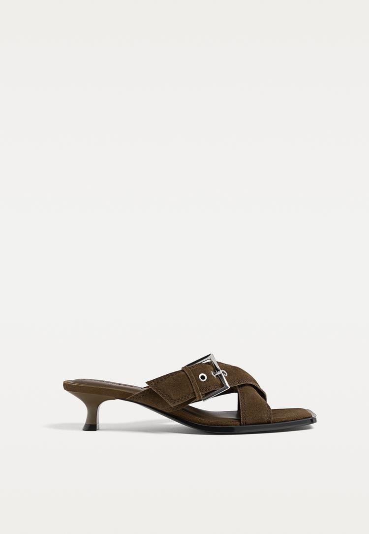 sandalias tiras cruzadas serraje
