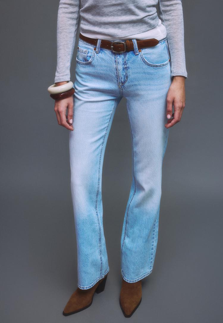 d68 jeans bootcut fit cinturon